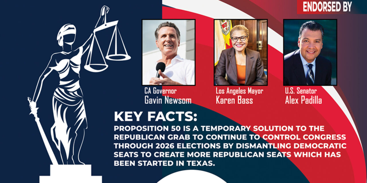 CIT4AL Says YES on Proposition 50