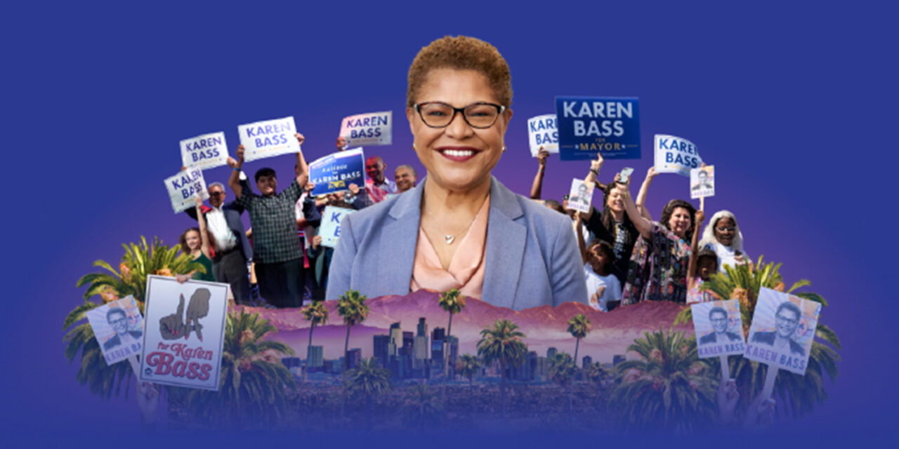 fundraiser and rally supporting Mayor Karen Bass